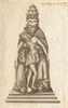 Alabaster figure to represent the Trinity, in Greene's Museum, Lichfield 1788