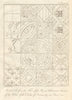 Barons Hall floor, Palace of Dukes of Normandy at Caen. Calvados 1789 print