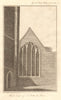 St. Peter le Poer church. Demolished 1907. Broad Street, City of London 1789