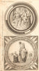 Healy Hall, Lancashire. Man committing suicide. Saint or Ecclesiastic 1791
