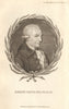 Johann David Michaelis [F. R. S. ob 1791]. Prussia. Biblical scholar 1792