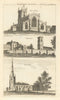 St Laurence Measham. St James Smisby. St Wystan Repton. Derbyshire churches 1792