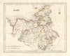 COUNTY SLIGO antique map for LEWIS by DOWER & CREIGHTON. Ireland 1846 old
