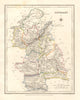 COUNTY TIPPERARY antique map for LEWIS by DOWER & CREIGHTON. Ireland 1846