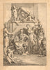 Title page volume 1 Astley's travels 1745 old antique vintage print picture