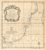 East coast of Africa from the Cape… South Africa Mozambique. CHILD 1745 map