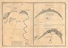 Cape Verde islands. Maio. Praia harbour, Santiago (St. Jago). KITCHIN 1745 map