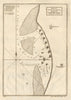 Plan of Portendic… Portu d'Addi or Penia. Portendick Mauritania. LABAT 1745 map