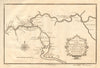 River Sanaga (Senegal) from ye desart to… Morfil. Lac Guiers. CHILD 1745 map