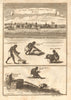 Guinea-Bissau Cacheu town Fortaleza de São José da Amura Preparing cassava 1745