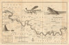 River Gambia from Eropina to Barrakunda. KITCHIN / LEACH 1745 old antique map