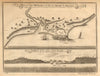 Cape Mesurado & [St Paul] River's Mouth. Monrovia, Liberia. MARCHAIS 1745 map