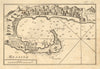 Messine. Plan of the Port of Messina. Sicily, Italy. ROUX 1804 old antique map