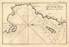 Face (Barbarie). Gabes Gulf. Sfax, Djerba & Sharqi island. Tunisia ROUX 1804 map