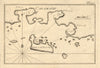 Isle de Ch. Rouge, Caramanie. Kastellorizo Island. Greece/Turkey. ROUX 1804 map