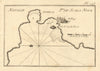 Scala Nova & Ephese, Natolie. Kusadasi Bay. Ephesus/Efes. Turkey. ROUX 1804 map
