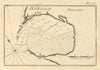 Bengasi. Port of Benghazi. Libya. ROUX 1804 old antique vintage map plan chart