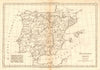 Hispania Vetus. Ancient Iberia. Lusitania. Spain & Portugal. BONNE 1787 map