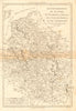 Flandre, Picardie, Artois, Isle de France & Champagne. NE France. BONNE 1787 map