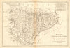 Royaumes d’Aragon et de Navarre avec… Catalogne. Catalonia Spain. BONNE 1787 map