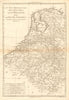 Les Sept Provinces Unies des Pays-Bas… Netherlands & Belgium. BONNE 1787 map