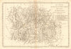 Les Cercles du Bas et du Haut Rhin avec… Franconie. Germany. BONNE 1787 map