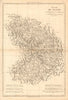 Duché de Silesie et Marquisat de Moravie. Silesia Moravia Poland. BONNE 1787 map
