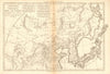 Tartarie Chinoise, Royaume de Corée &… Japon. China Korea Japan. BONNE 1788 map