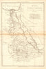 Egypte, Nubie et Abissinie. Egypt, Nubia & Abyssinia. Sudan. BONNE 1788 map