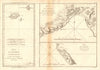 Isles de Madere, Porto Santo & Gorée. Funchal harbour. Madeira. BONNE 1788 map