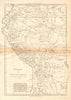 Perou et Pays circonvoisins. Peru, Ecuador, Bolivia & Amazonia. BONNE 1788 map
