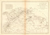 Nouveau Royaume de Grenade, Nouvelle Andalousie et Guyane. BONNE 1788 old map