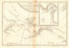 Côte NO de l'Amérique & côte NE de l’Asie. Alaska & Kamchatka. BONNE 1788 map