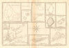 Pacific Islands. Dusky Sound. Wallis Tonga Cook Easter Pitcairn. BONNE 1788 map