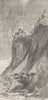 SWITZERLAND. Ortenstein 1903 old antique vintage print picture