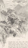 LEICHTENSTEIN. Vaduz 1903 old antique vintage print picture