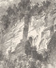GERMANY. Heathen Holes at Ueberlingen 1903 old antique vintage print picture