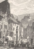 GERMANY. Stein on the Rhine 1903 old antique vintage print picture