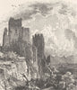 FRANCE. The Three Axes 1903 old antique vintage print picture