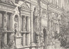 GERMANY. Heidelberg Palace 1903 old antique vintage print picture