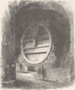 GERMANY. Gt Cask, Heidelberg Castle 1903 old antique vintage print picture