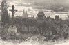 GERMANY. Ladenburg 1903 old antique vintage print picture
