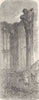 GERMANY. St Catherine's Church, Oppenheim 1903 old antique print picture