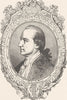 GERMANY. Portrait of Goethe 1903 old antique vintage print picture