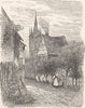 GERMANY. Rauenthal 1903 old antique vintage print picture