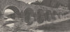 GERMANY. Drusus Bridge 1903 old antique vintage print picture