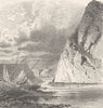 GERMANY. Lorelei 1903 old antique vintage print picture