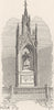 GERMANY. Stein's Monument 1903 old antique vintage print picture