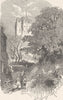 GERMANY. Nassau Castle 1903 old antique vintage print picture