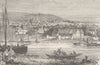 GERMANY. View of Trier 1903 old antique vintage print picture